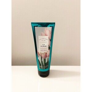 BATH & BODY WORKS 'La Fleur' Body Cream *Discontinued* 8oz Shea Vitamin E Amour